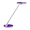 Violette Schreibtischlampe
