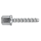 Vis galvanisée 8x50mm pour béton avec tête avec filetage intérieur M12