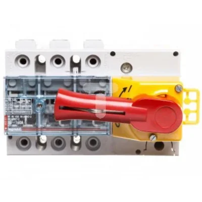 VISTOP SWITCH DISCONNECTOR 160 A 3P, FRONT DRIVE RED