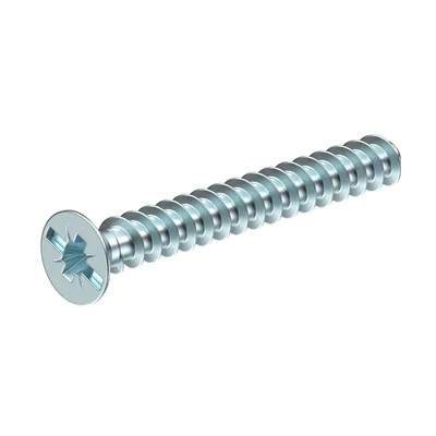 Vite per il montaggio di apparecchiature in scatole da incasso e per pareti di pannelli, lunghezza 25 mm ZA 25-GS-S