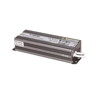 VODĚODOLNÝ TENKÝ NAPÁJECÍ ZDROJ 24V / IP67 / 6,25A / 150W