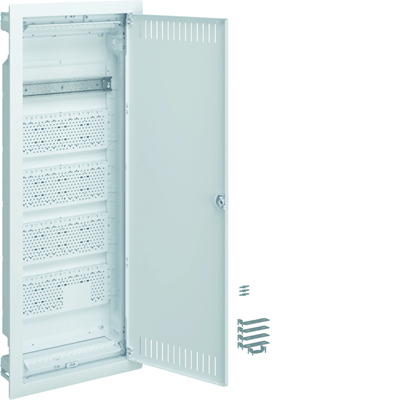 volta 5R flush-mounted VDI switchgear 4x mounting plate, 1x TH rail