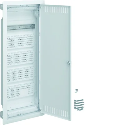 volta 5R flush-mounted VDI switchgear 4x mounting plate, 1x TH rail