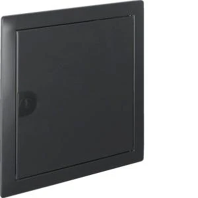 VOLTA Cover frame with door 1R/12M anthracite
