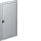 VOLTA Cover frame with door 3R/36M stainless steel