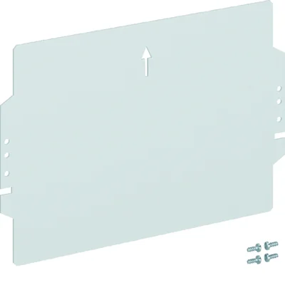 VOLTA Plaque de montage pour tableaux au sol et murs en panneaux GKB 1R/12M