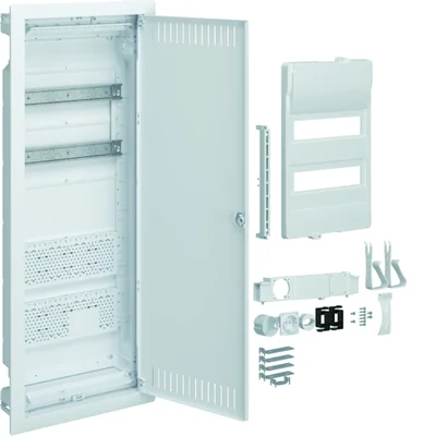 volta Quadro ibrido da incasso, 24M, 2x piastra di montaggio
