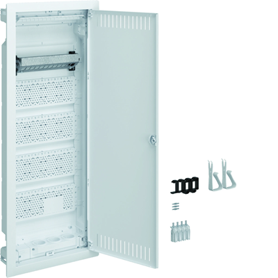 VOLTA VDI distribution board plasterboard 5R PatchPanel, socket x3 230V