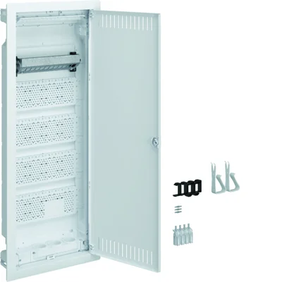 VOLTA VDI distribution board plasterboard 5R PatchPanel, socket x3 230V
