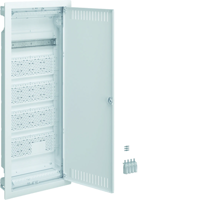 VOLTA VDI Schalttafel Gipskarton 5R 4x Montageplatte, 1x TH-Schiene