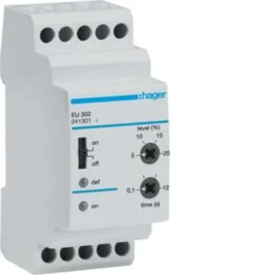 Voltage control relay 3-phase, adjustable voltage level