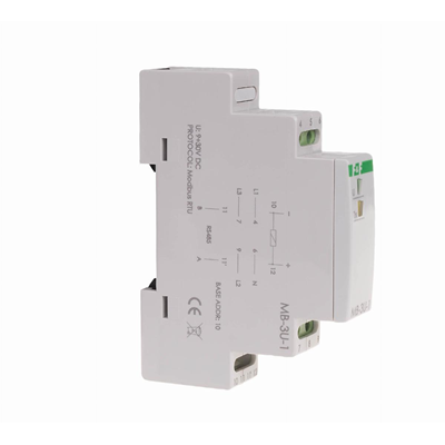 Voltage measurement transducer with MODBUS RTU output