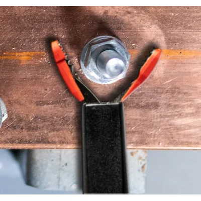 Voltage probe with grippers for PQM-7X