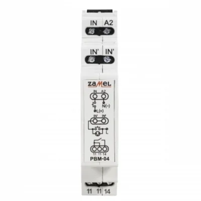 Voltageless bistable relay 12-230V AC/DC TYPE: PBM-04/U
