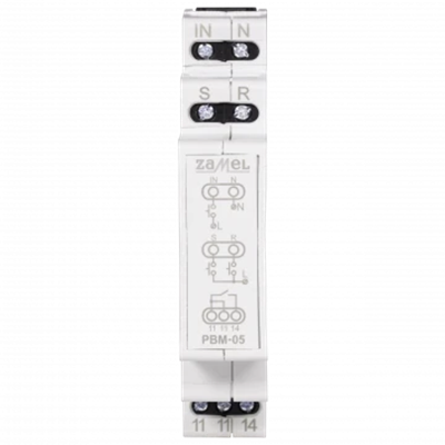 Voltageless bistable relay 230V AC TYPE: PBM-05