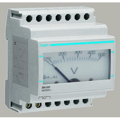 Voltmètre analogique 0-500V