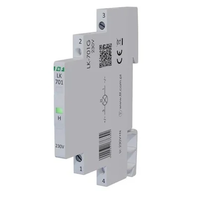 Voyant d'alimentation 1/3S 1xLED vert