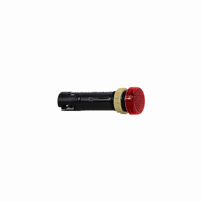 Voyant Ø12 LED rouge avec cache 24V