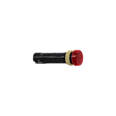 Voyant Ø12 LED rouge avec cache 24V