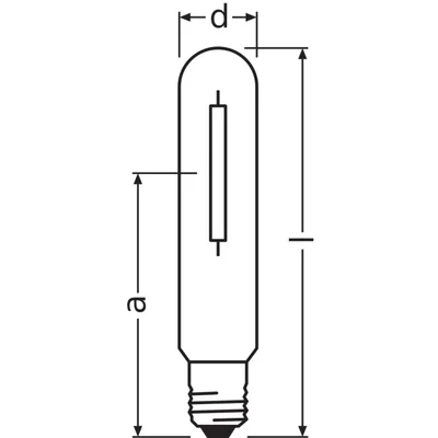 Výbojka NAV T 400 SUPER 4Y 410 W E40