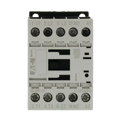 Výkonový stykač, 12A, 1Z 0R DILM12-10 (400V50HZ,440V60HZ)