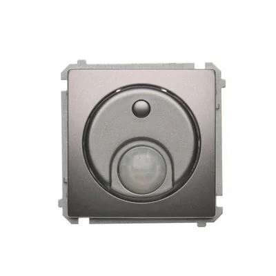 Vypínač s pohybovým čidlem a relé (modul) 8(2) A, 230V nerezová metalíza