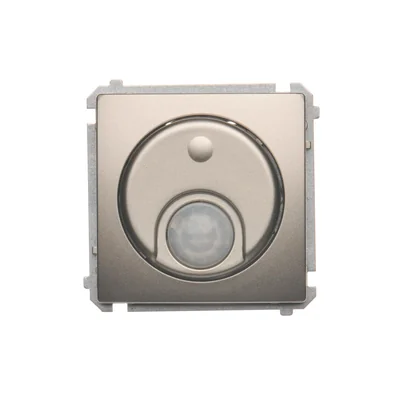 Vypínač s pohybovým senzorem (modulem) 20-500 W, metalický satén