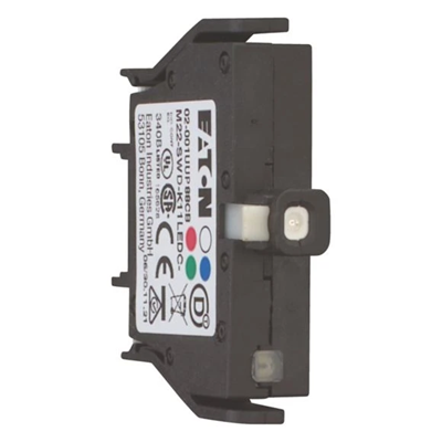 W Functional element - contacts: 1xNC 1xNO white diode floor mount SmartWire-DT