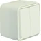 W.1 Candlestick connector common input terminals complete IP55 white