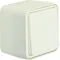 W.1 connettore universale IP55, completo bianco