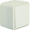 W.1 Cross connector IP55 complete white