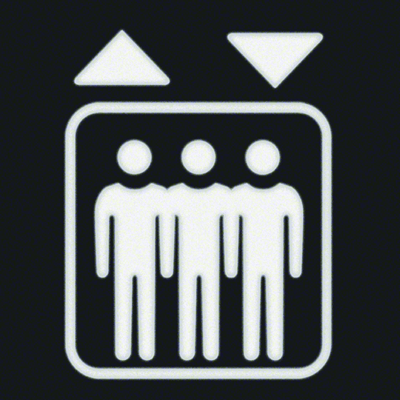 W.1 Foil for the traffic light symbol "elevator"