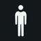 W.1 Foil for traffic light symbol "man"