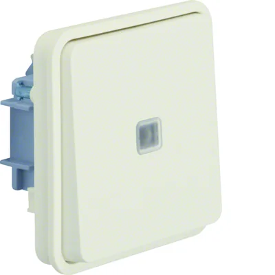 W.1 Interruptor universal con retroiluminación IP55 blanco