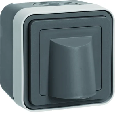 W.1 Kabelstecker, IP55, grau