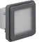 W.1 LED-Anzeigeleuchte blau IP55 grau