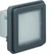 W.1 LED semafor, bílá, IP55, šedá
