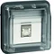W.1 Modulo presa computer UAE a 8 poli con coperchio categoria 6/classe E grigio