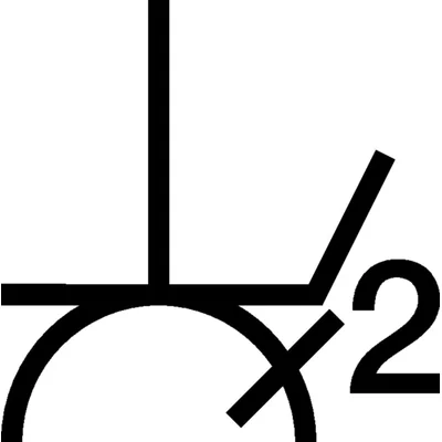 W.1 Prise de terre 2P+T complète 2 prises horizontales 2 entrées IP55 blanc