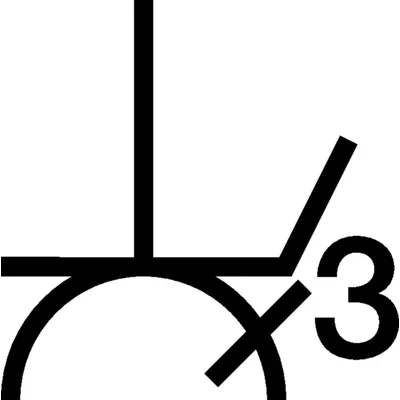 W.1 Prise Schuko 2P+T complète 3 voies horizontales 2 entrées IP55 blanc