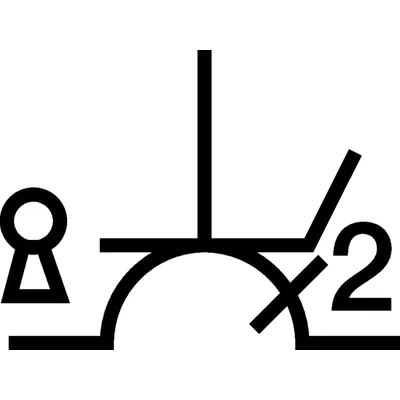 W.1 Schuko 2P+E Schlüsselsteckdose mit Beschreibungsfeld, 2fach komplett IP55 weiß