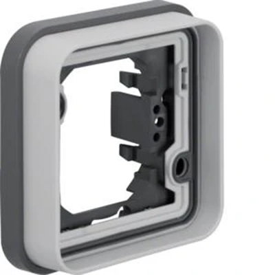 W.1 Single frame for flush mounting IP55 grey