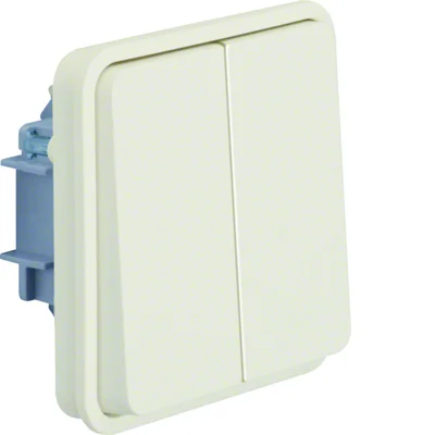 W.1 Terminales de entrada comunes interruptor candelero IP55 blanco