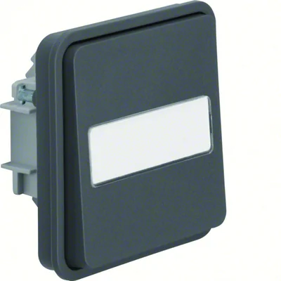 W.1 Universal connector with illuminated description field IP55 grey
