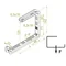 Wall and ceiling bracket WSS100