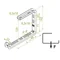 Wall and ceiling bracket WSS200