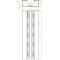 Wall channel KS115H68/2