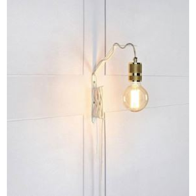 WALL HANGER Support de lampe blanc