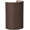 Wall lamp CORAL E14 Shade Round H20cm Brow