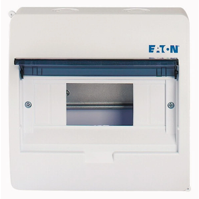 Wall-mounted 8-module BC-O-1/8-ECO cabinet